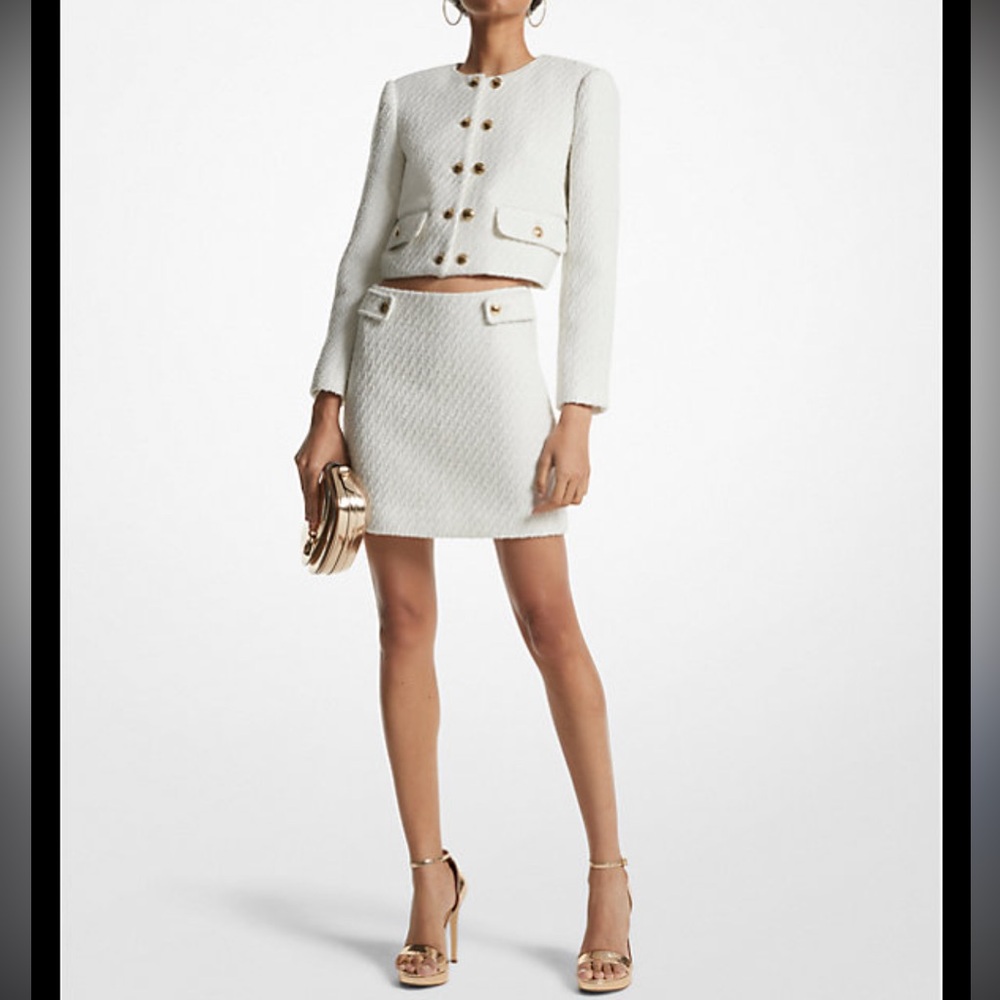 Michael Kors Tweed Mini Skirt sets